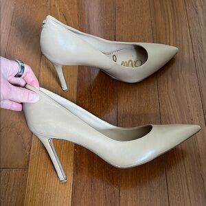 Worn Once Sam Edelman Women's Cream Pumps